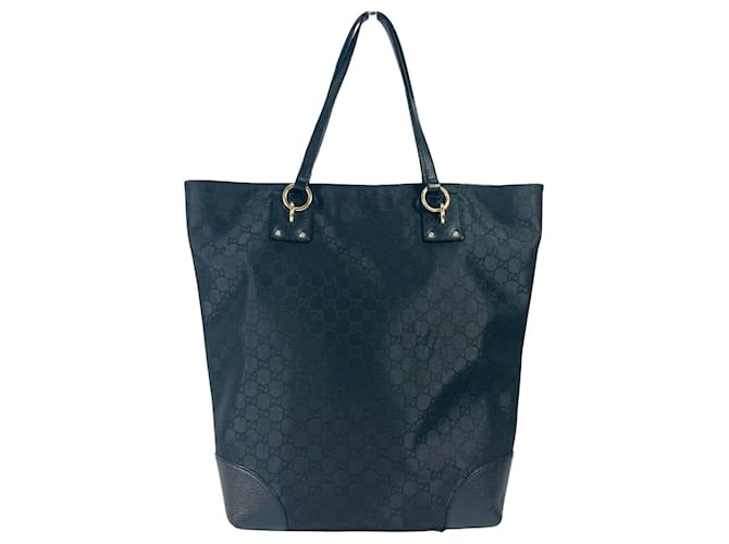 Canvas GG di Gucci Nero Tela  ref.1427442