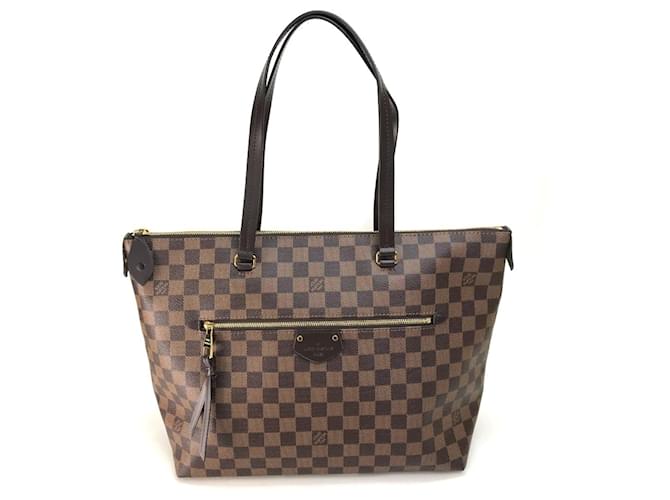 Louis Vuitton Iéna Brown Cloth  ref.1427466