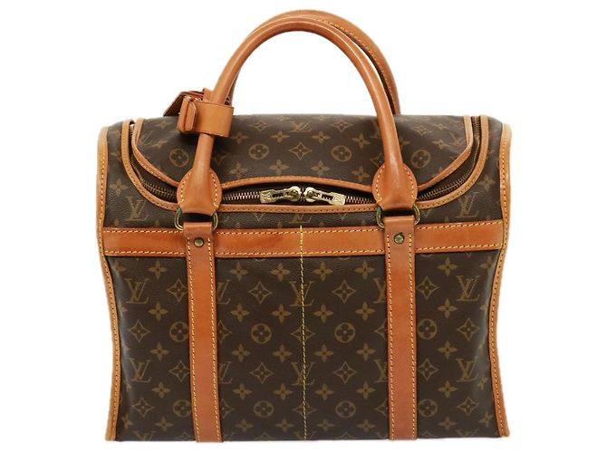 Bolsa para cachorro Louis Vuitton Marrom