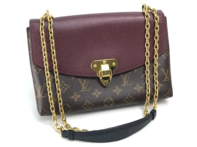 Louis Vuitton Saint Placide Marrone Tela  ref.1427486