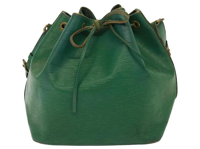 Noe Louis Vuitton Noé Verde Couro  ref.1427489