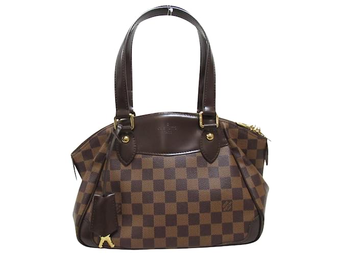 Louis Vuitton Verona Castaño Lienzo  ref.1427561