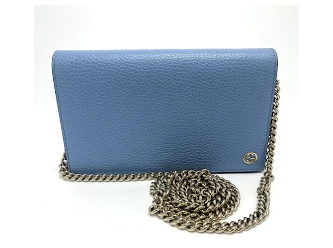 Gucci Betty Azul Cuero  ref.1427633