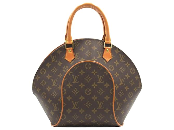 Ellipse Louis Vuitton Marrom Lona  ref.1427637