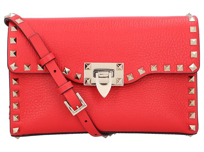 Valentino Garavani Borsa a tracolla Valentino Rockstud Rosso