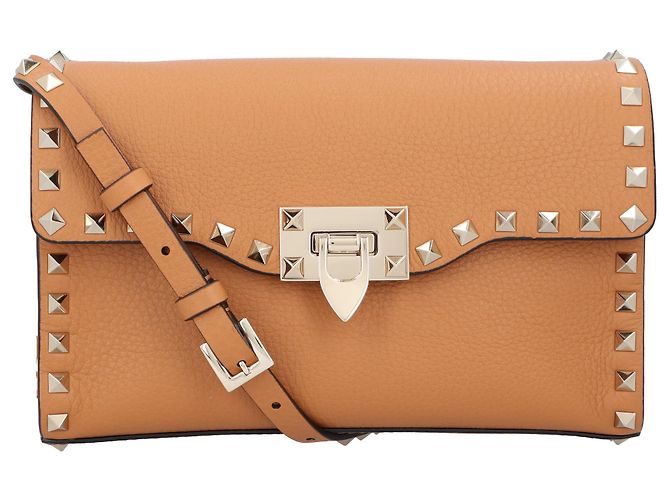 Valentino Garavani Borsa a tracolla Valentino Rockstud Marrone