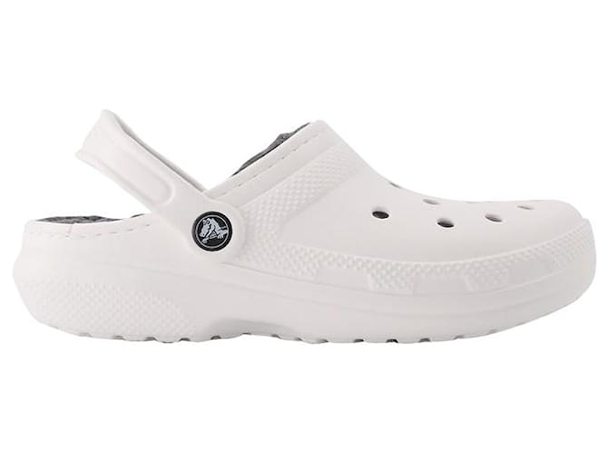 Autre Marque Classic Lined Clog in White  ref.1427757
