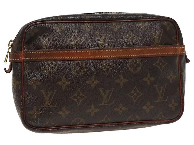 LOUIS VUITTON Bolso de Mano Compiegne 23 M51847 LV Auth 78019 Monograma