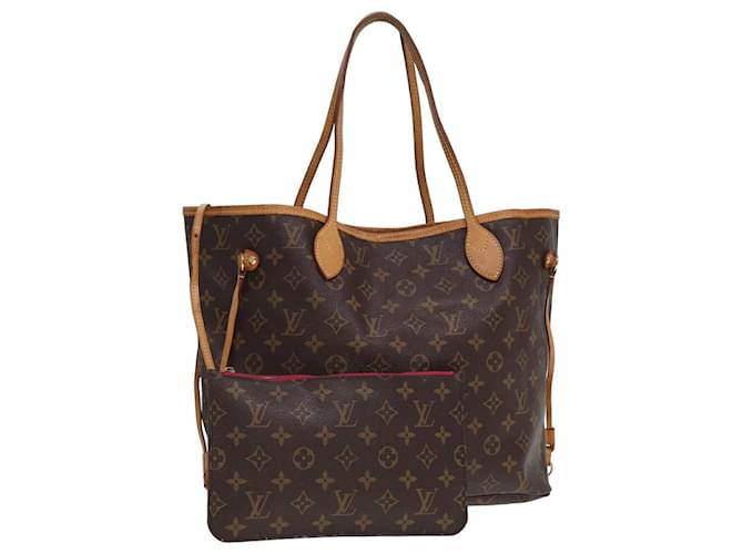 LOUIS VUITTON Sac Tote Monogram Neverfull MM M40156 LV Auth 78326 Toile Monogramme  ref.1428165