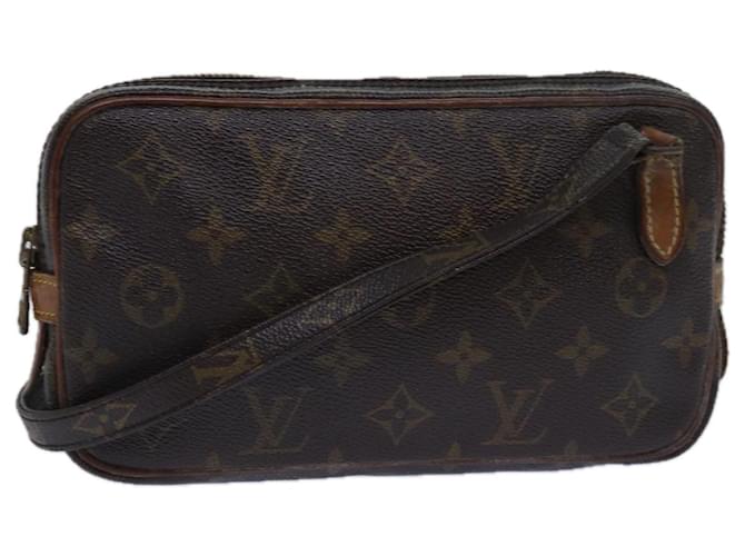 LOUIS VUITTON Bolsa de Ombro Monogram Marly Bandouliere M51828 LV Auth 78453 Monograma Lona  ref.1428211