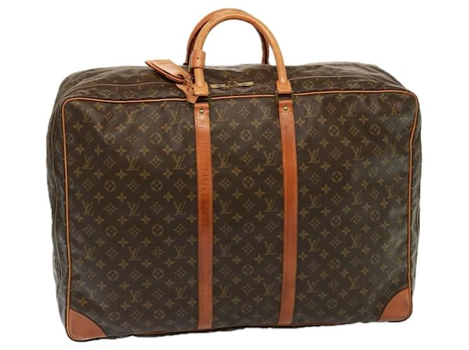 LOUIS VUITTON Monogram Sirius 65 Bolsa Boston M41401 LV Auth bs15197 Monograma Lona  ref.1428220