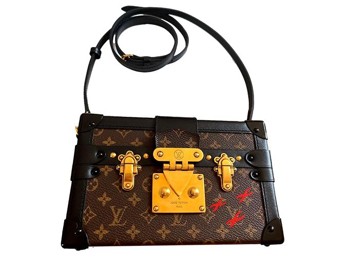 Borsa Louis Vuitton Petite Malle Monogram Monogramma