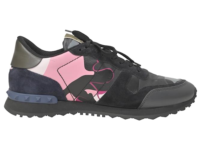 Camouflage Basket Valentino Noir Homme Baskets Valentino Garavani