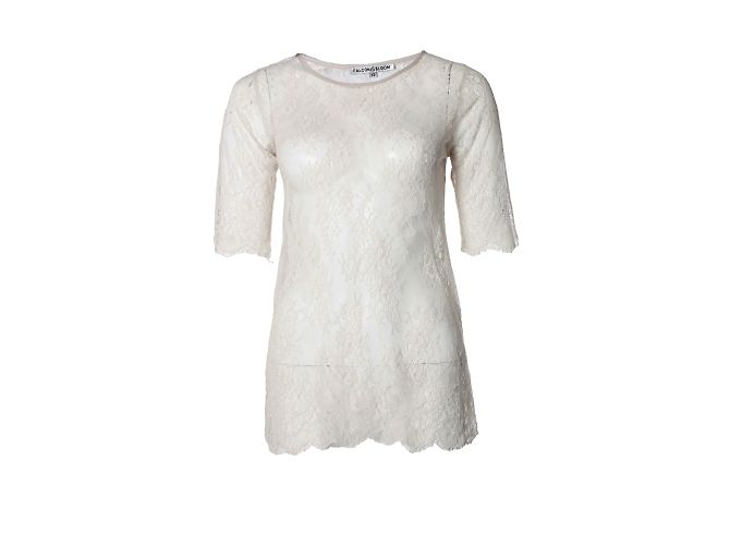 Autre Marque Falcão e Flor, Top de renda