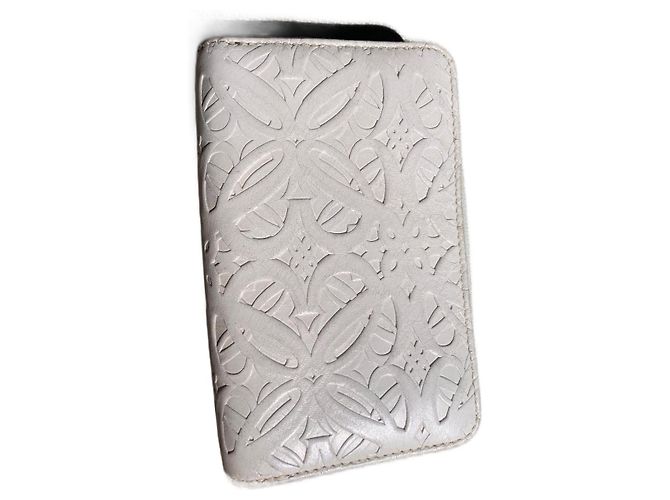 Loewe Small Wallet White Leather