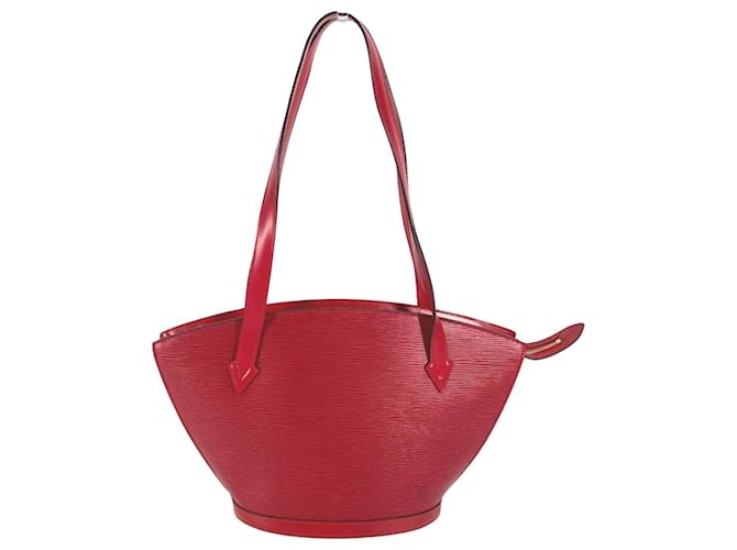 Louis Vuitton Saint Jacques Vermelho Couro  ref.1428753