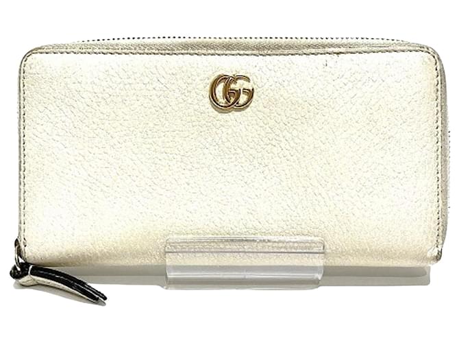 Gucci GG Marmont Blanco Cuero  ref.1428769