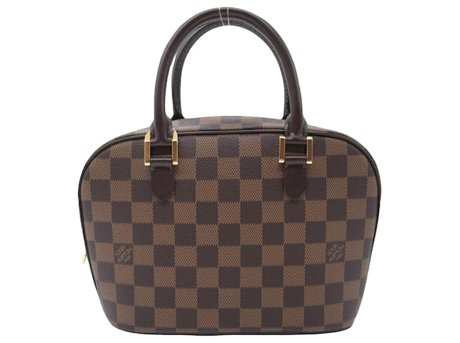 Louis Vuitton Saria Mini Marrone Tela  ref.1428800