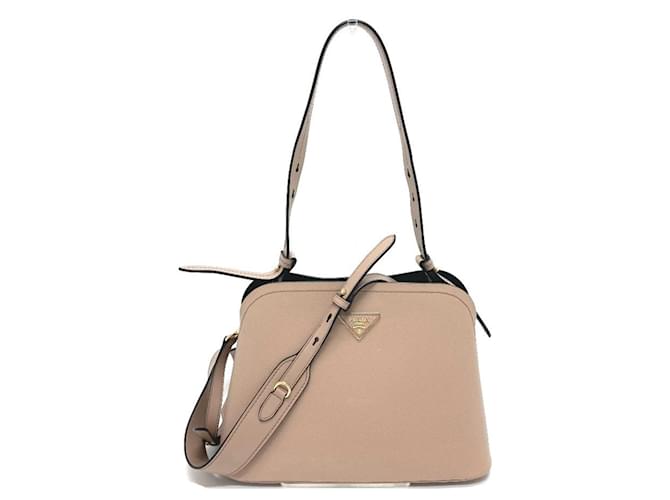 Prada Saffiano Rosa Cuero  ref.1428815