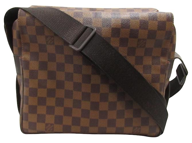 Louis Vuitton Naviglio Marrom Lona  ref.1428832