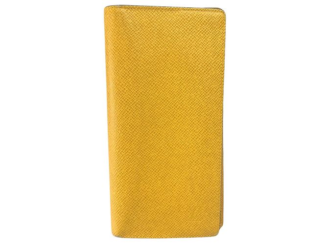 Louis Vuitton Brazza Yellow