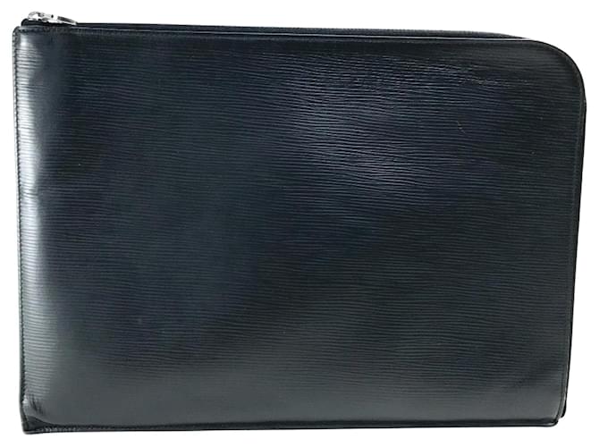 Louis Vuitton Pochette Jour Black Leather  ref.1428873