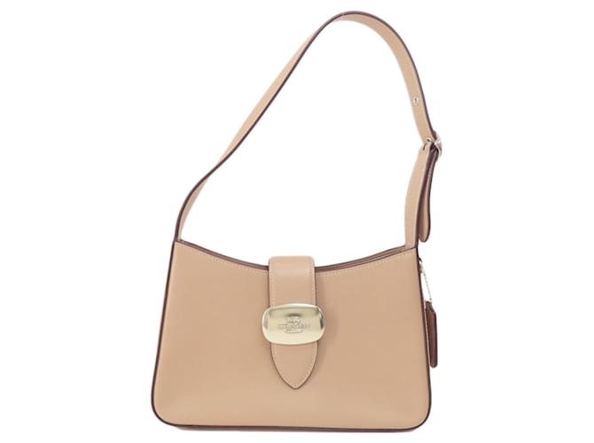 Coach Entraîneur Cuir Beige  ref.1428876