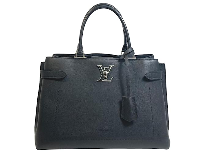 Louis Vuitton Lockme Day Black Leather  ref.1428907