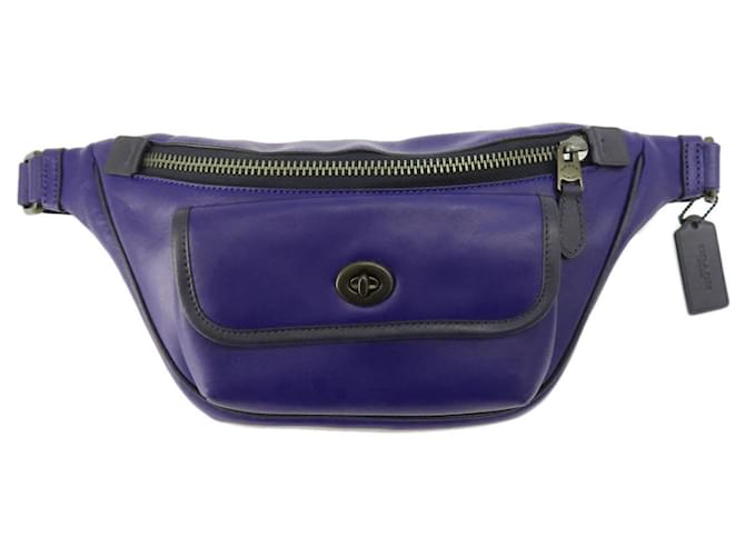 Coach Allenatore Blu Pelle  ref.1428913