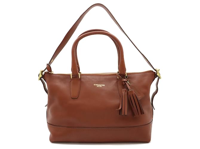 Coach Brown Leather  ref.1428918