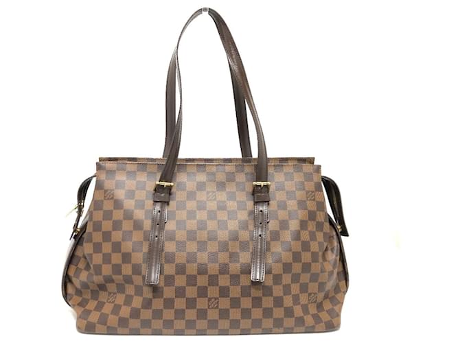 Louis Vuitton Chelsea Braun Leinwand  ref.1428994