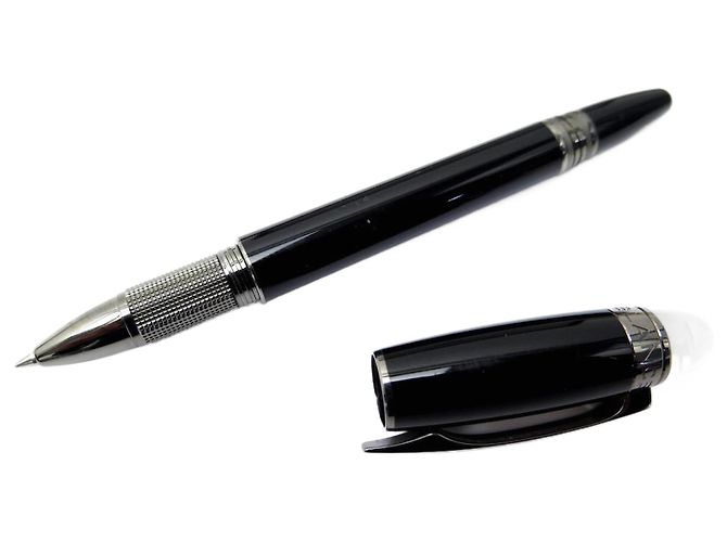 PLUMA BOLÍGRAFO MONTBLANC STARWALKER ULTRA BLACK DE RESINA PRECIOSA Negro