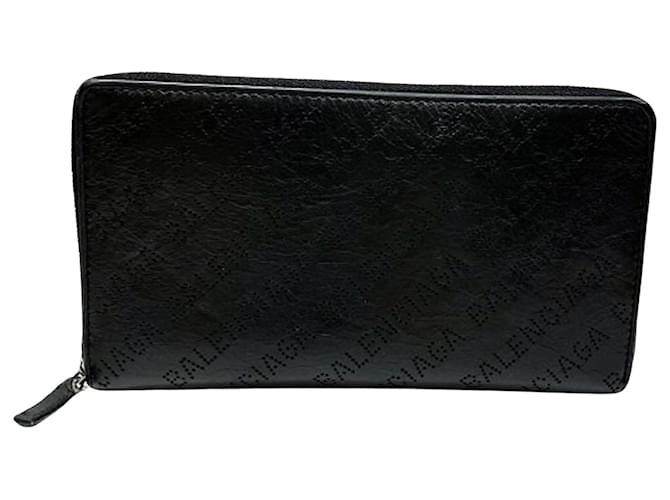 Dinheiro Balenciaga Preto Couro  ref.1429220