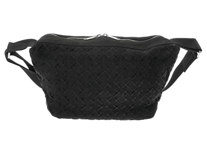 Bottega Veneta Intrecciato Toile Noir  ref.1429225