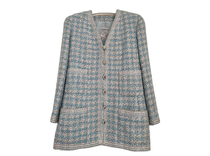 Cambon Colección de pasarela de Chanel 1993 Azul