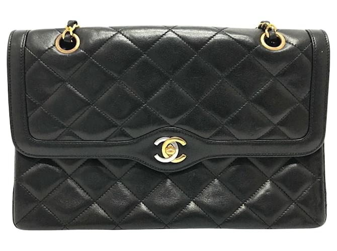 Chanel Timeless Black Leather  ref.1429369