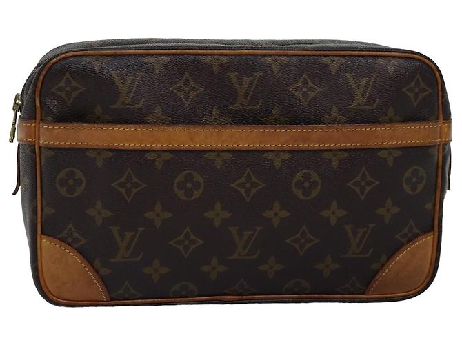 LOUIS VUITTON Clutch Compiegne 28 M51845 LV Auth am6409 Monogramm