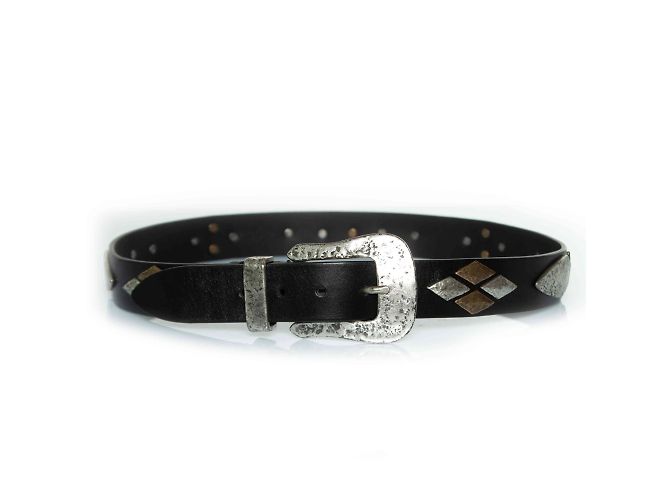 Isabel Marant, Black leather belt with studs