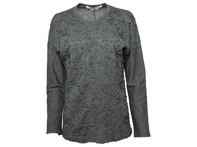 Comme Des Garcons Comme des garçons, grauer Strickcardigan
