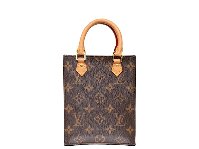 Louis Vuitton Petit Sac Plat Brown  ref.1429621