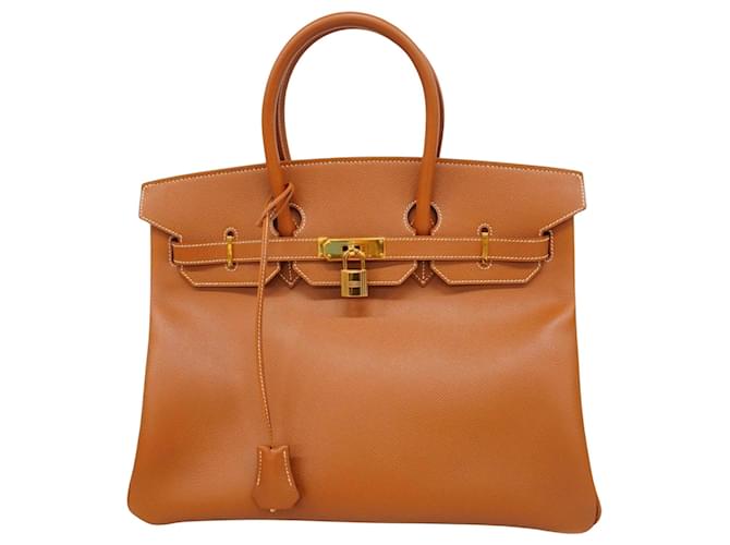 Hermès Birkin 35 Brown Leather  ref.1429990