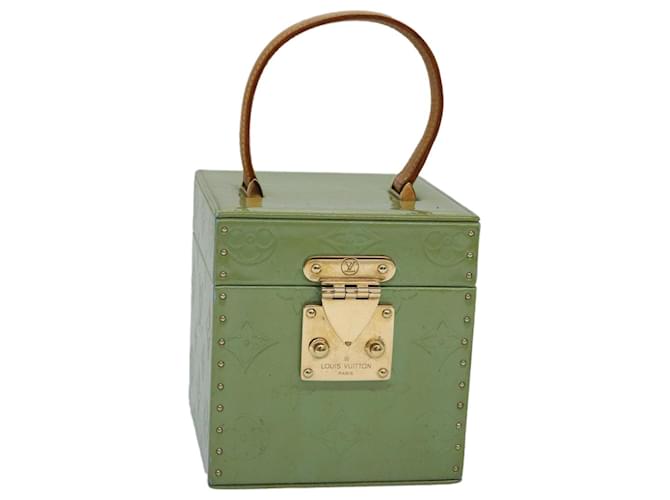 Louis Vuitton Bleecker Verde Charol  ref.1430010