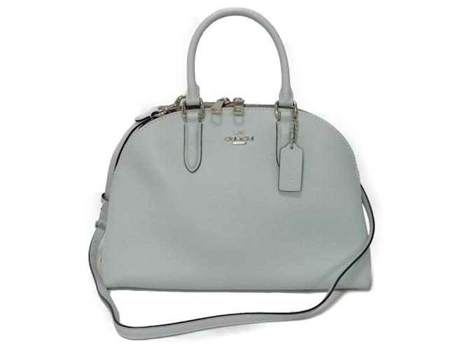 Coach Treinador Azul Couro  ref.1430026