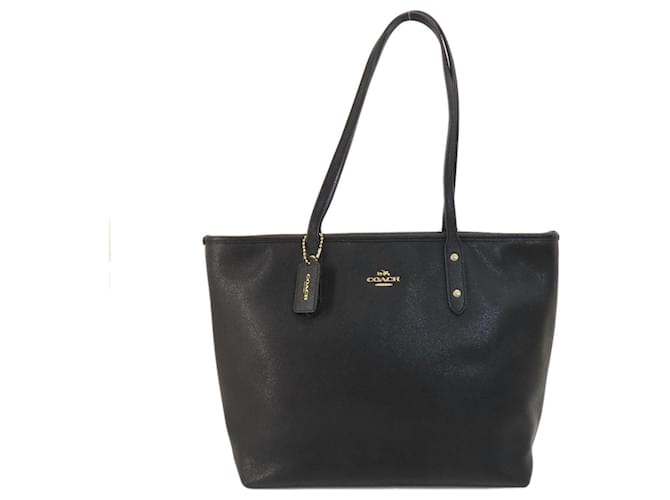 Coach Treinador Preto Couro  ref.1430034