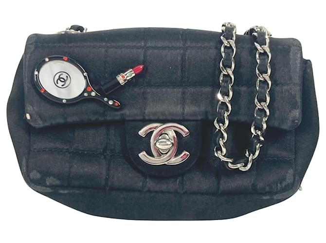 Chanel Timeless Black Cloth  ref.1430107