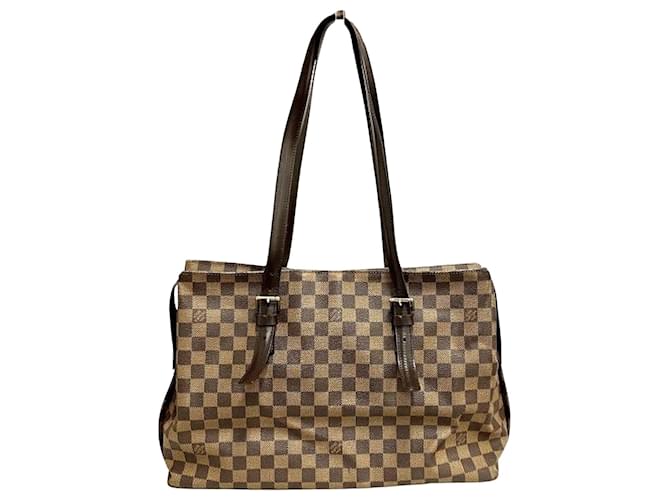 Louis Vuitton Chelsea Braun Leinwand  ref.1430390