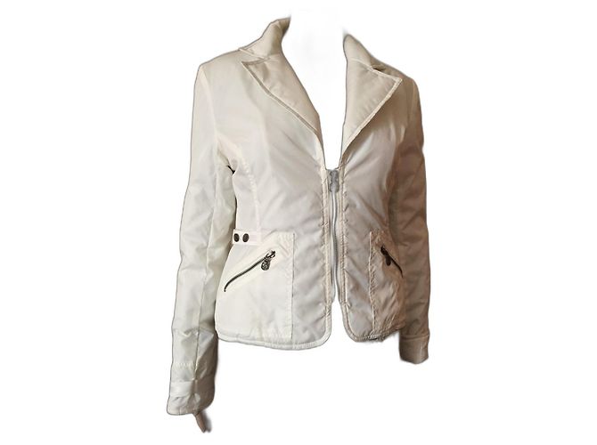 Giacca Gucci Bianca in Viscosa Bianco
