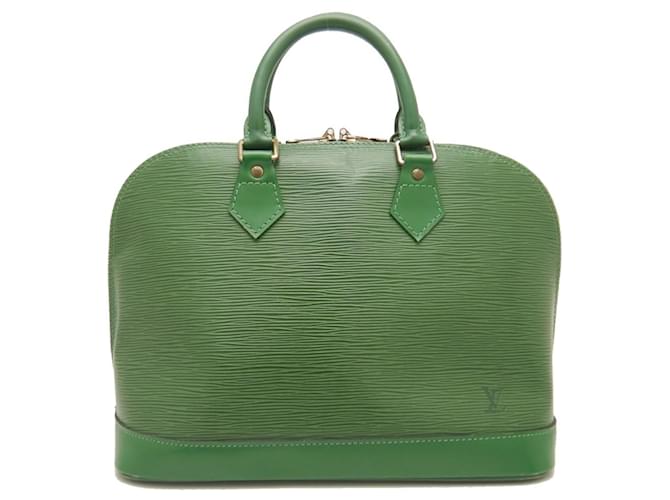 Louis Vuitton Alma Cuir Vert  ref.1430459