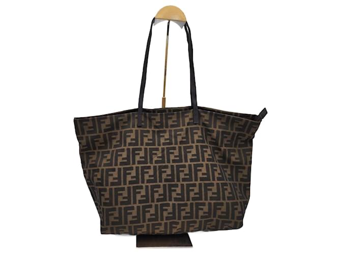 バッグ FENDI FF ZUCCA NYLON SHOULDER TOTE BAG FENDI FF ZUCCA NYLON SHOULDER TOTE BAG