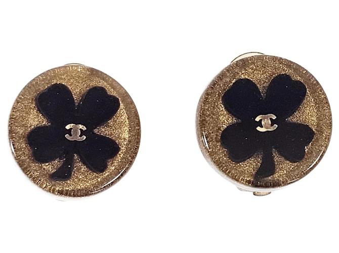 Chanel Boucles d'oreilles Métal Bijouterie dorée  ref.1430952